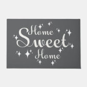 フェスティバル書道とスターズホームスイートホーム ドアマット (正面)