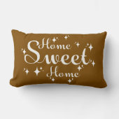 フェスティバル書道とスターズホームスイートホーム ランバークッション (正面)