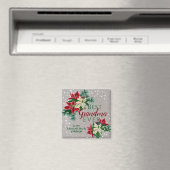 フェスティバル最高のおばあんエバーフローラポインセチア マグネット (インサイチュ (食洗機))