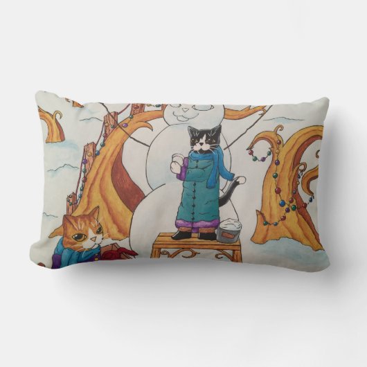 フェスティバル朝 ランバークッション (正面)