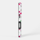 フェスティバル格子模様の名前 iPhone 16ケース (右側面)
