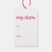 フェスティバル格子模様 ギフトタグ (裏面)