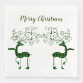 フェスティバル格子縞トナカイ (正面)