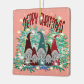 フェスティバル格言の名前の追加 セラミックオーナメント (左)