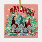 フェスティバル格言の名前の追加 セラミックオーナメント (正面)