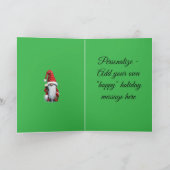 フェスティバル格言はアイルランドのドライ‎スタウトのグラスを持つ シーズンカード (内部)