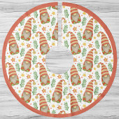 フェスティバル格言パターンクリスマスツリー ブラッシュドポリエステルツリースカート