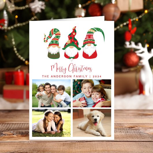 フェスティバル格言メリークリスマスフォト シーズンカード