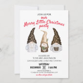 フェスティバル格言メリーリトルクリスマスパーティー 招待状 (正面)