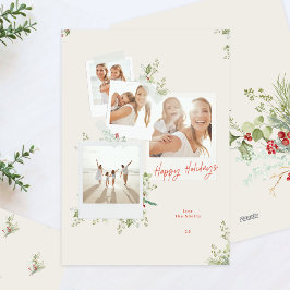 フェスティバル植物工芸品クリスマスフォトアルバム シーズンカード