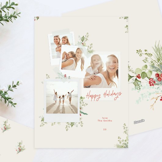 フェスティバル植物工芸品クリスマスフォトアルバム シーズンカード