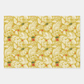 フェスティバル植物 ラッピングペーパーシート (正面)