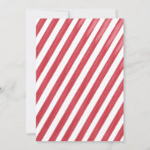 フェスティバル水彩クリスマスパーティー 招待状 (裏面)