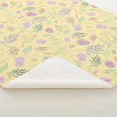 フェスティバル水彩花2 シェルパブランケット (3/4)