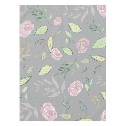 フェスティバル水彩花2 テーブルクロス (正面)