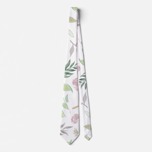フェスティバル水彩花 ネクタイ (正面)