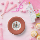 フェスティバル水色くるみ割りパーティー ペーパーボウル (パーティー)