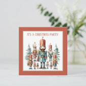 フェスティバル水色くるみ割りパーティー 招待状 (スタンド正面)