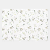 フェスティバル水色なしピークフローラ ラッピングペーパーシート (正面3)