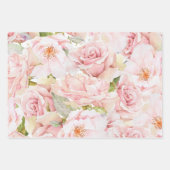 フェスティバル水色なしピークフローラ ラッピングペーパーシート (正面2)