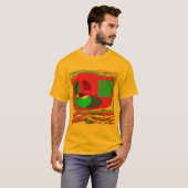 フェスティバル混色デザイン Tシャツ (正面フル)