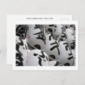 フェスティバル灯篭：東京都浅草寺 ポストカード (正面/裏面)