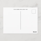 フェスティバル灯篭：東京都浅草寺 ポストカード (裏面)