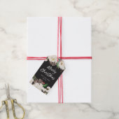 フェスティバル炭フローラ |メリークリスマス ギフトタグ (より糸付き)