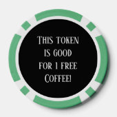 フェスティバル無料コーヒー ポーカーチップ (裏面)
