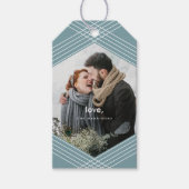 フェスティバル焦点 |グレーブルー | ギフトタグ (正面)