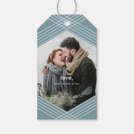 フェスティバル焦点 |グレーブルー | ギフトタグ