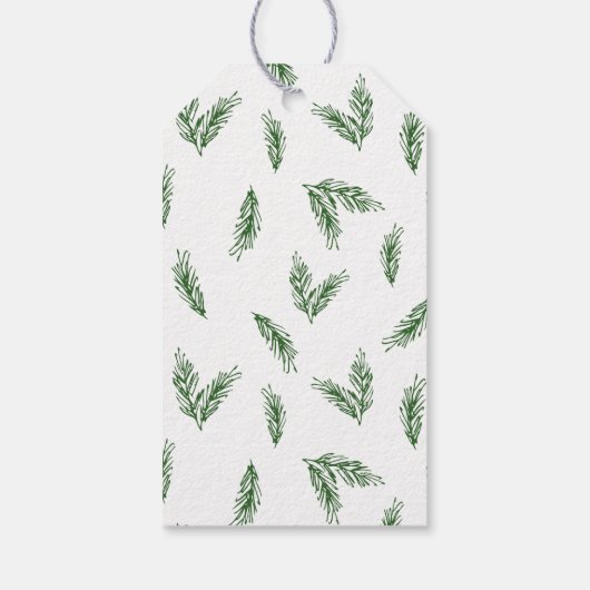 フェスティバル焦点 |グレーブルー | ギフトタグ (裏面)