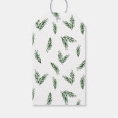 フェスティバル焦点 |赤 | ギフトタグ (裏面)