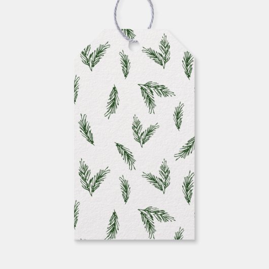 フェスティバル焦点 |赤 | ギフトタグ (裏面)