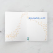 フェスティバル熱帯クラゲクリスマス シーズンカード (内部)