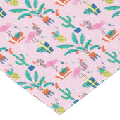 フェスティバル熱帯クリスマスパターン ショートテーブルランナー (コーナー)