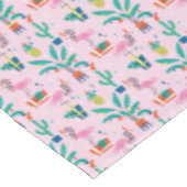 フェスティバル熱帯クリスマスパターン テーブルクロス (アングル)