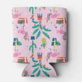 フェスティバル熱帯クリスマスパターン 缶クーラー (裏面)