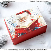 フェスティバル父カラフルクリスマスAY6デクページ 薄葉紙