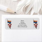 フェスティバル父クリスマス訪問アリゾナ ラベル (インサイチュ)