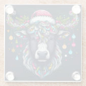 フェスティバル牛 ガラスコースター (裏面)