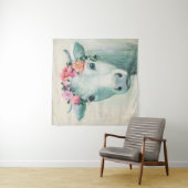 フェスティバル牛 タペストリー (インサイチュ)