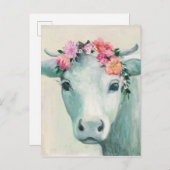 フェスティバル牛 ポストカード (正面/裏面)