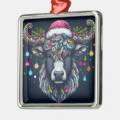 フェスティバル牛 メタルオーナメント (左)