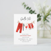 フェスティバル物干しクリスマスパーティー保存日 シーズンポストカード (スタンド正面)