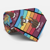 フェスティバル犬の恋人 ネクタイ (ロール)