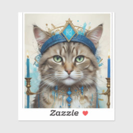 フェスティバル猫よくはしゃぐの変装 シール