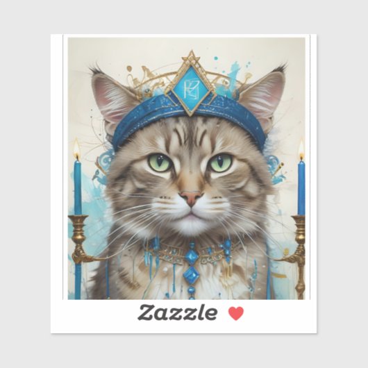 フェスティバル猫よくはしゃぐの変装 シール (シート)