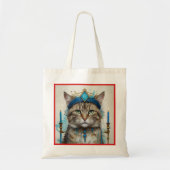 フェスティバル猫よくはしゃぐの変装 トートバッグ (正面)