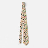 フェスティバル猫クリスマスパターン ネクタイ (裏面)